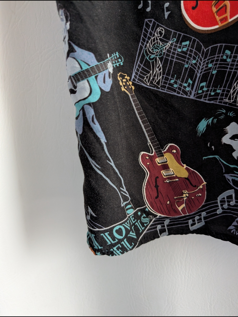 Reyn Spooner Elvis Presley Black Short-Sleeve Button-Down Hawaiian Shirt - S - Picture 11 of 13